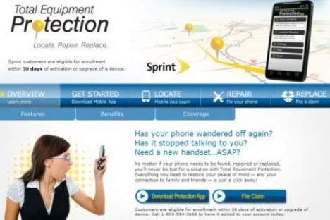 sprint total equipment protection|15 sprint complete smartphone insurance.